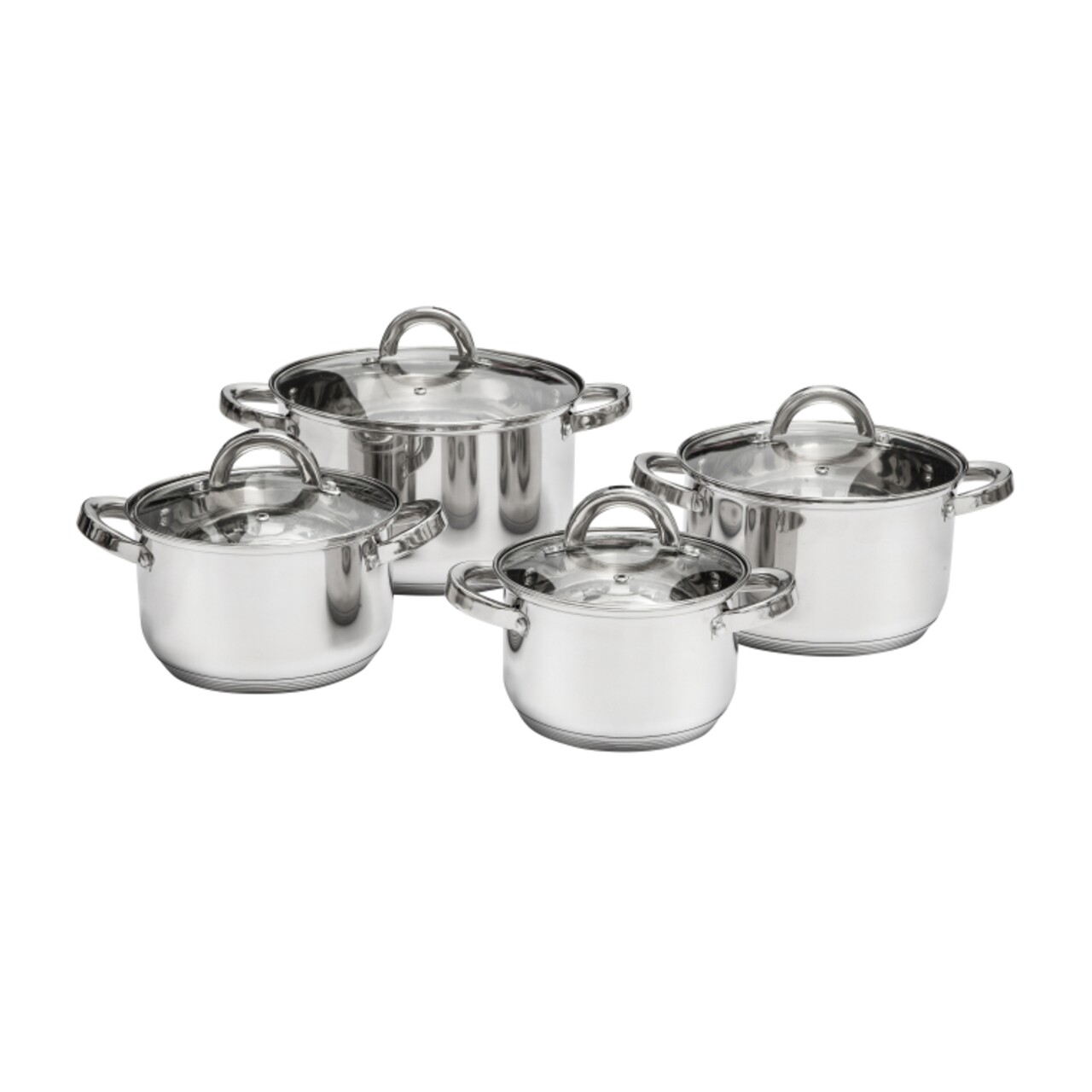 Set oale 8 piese Berry, Ambition, 16/18/20/24 cm, inox - imagine 3